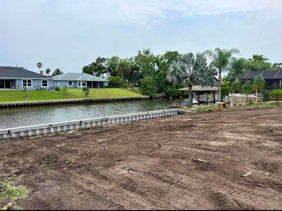 Site Preparation for AL Dirtworks LLC in St. Augustine, FL