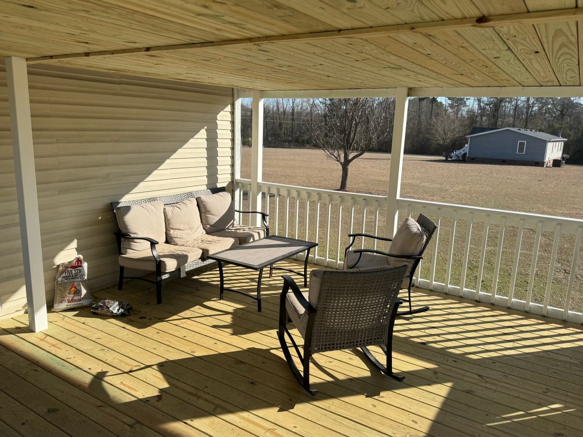 Decks & Porches for 4 In The Fire Fencing LLC in Darlington, SC