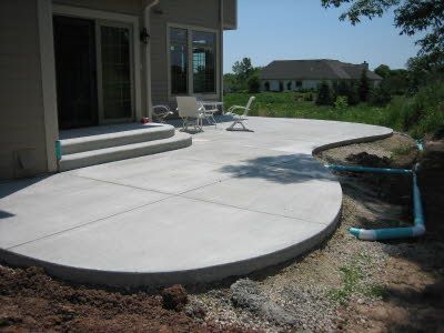 Stamped Concrete Installation for D&L Concrete in Whitmore Lake, MI