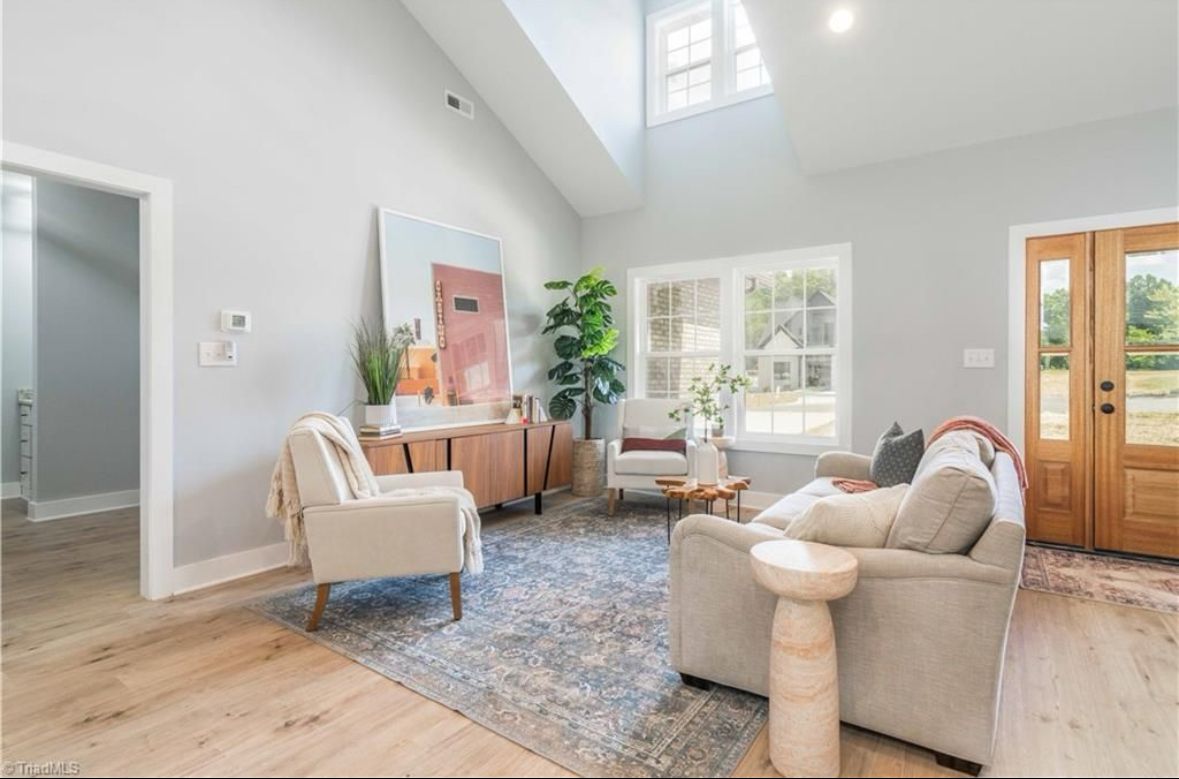 Luxury Real Estate Staging for Hartman Homes and Interiors in Lexington, NC