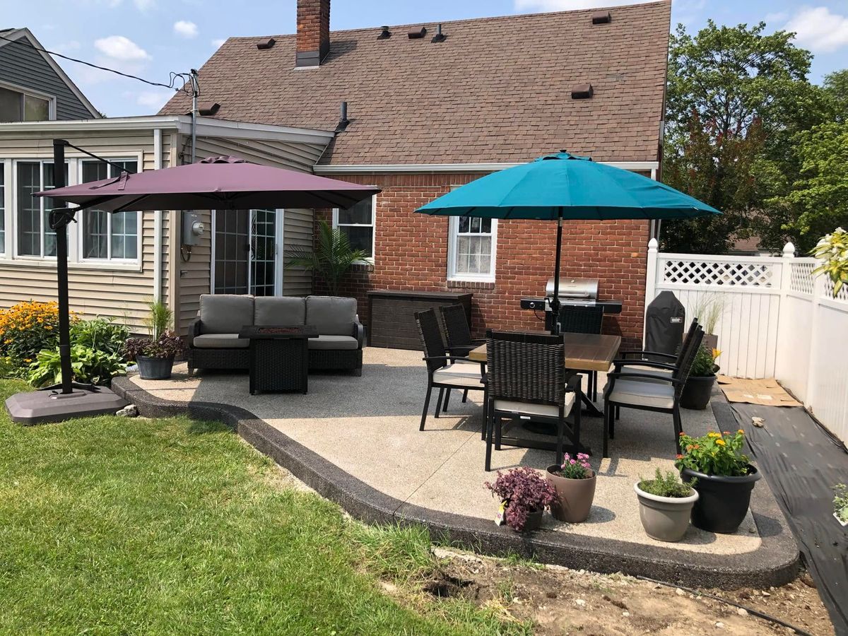 Patio Design & Installation for Deerbrook Construction in Pontiac, MI