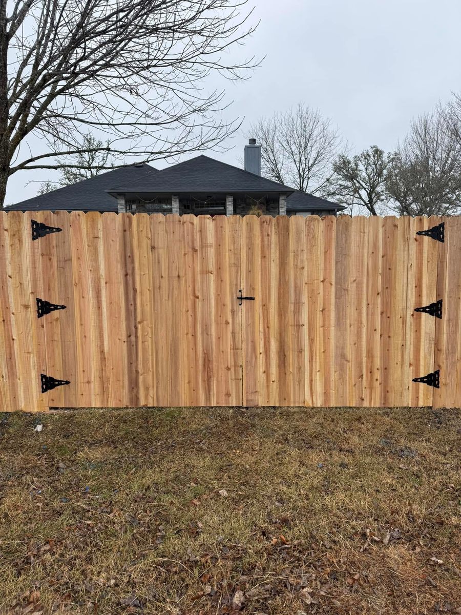 Fencing for Tejas Elite Custom Homes in Belton, TX