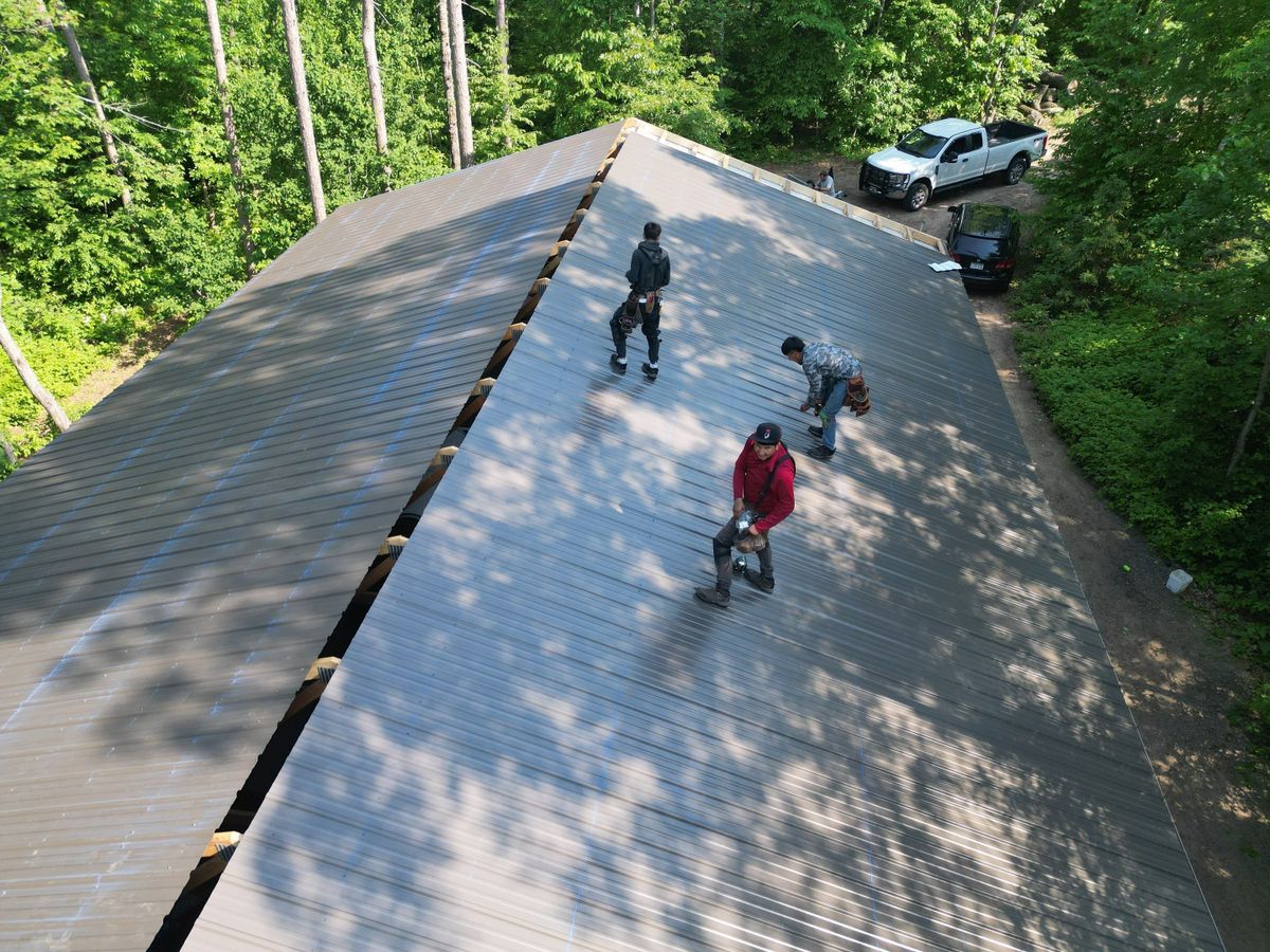 Metal Roofing Installation for Patriot Roofing Plus LLC in Pequot Lakes, MN