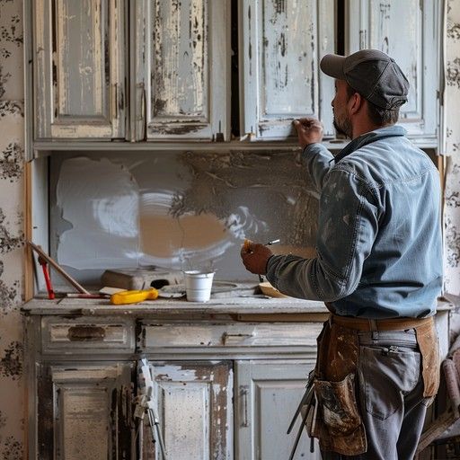 Kitchen Cabinet Painting for Mint Painting in Wilmington, NC