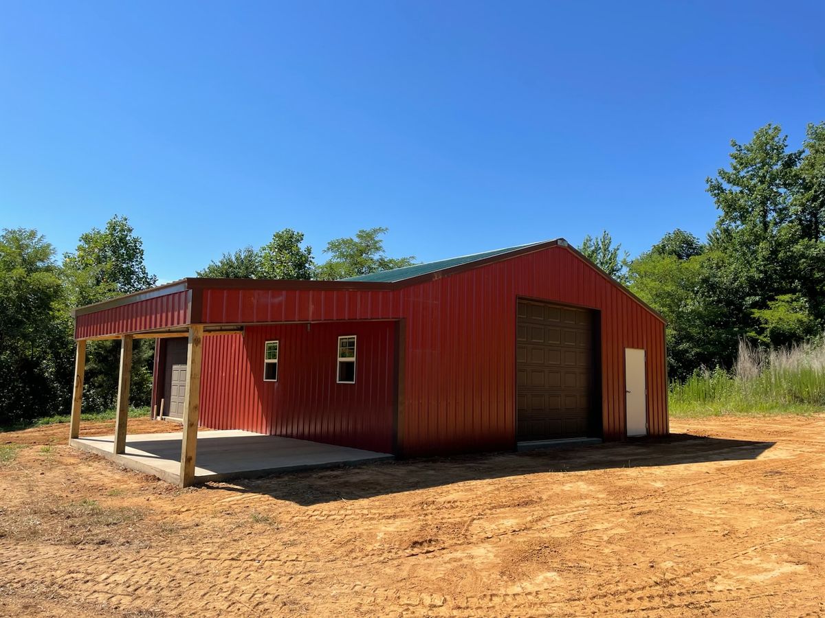 Barndominium Construction for Lumen Constructions in Lobelville, TN