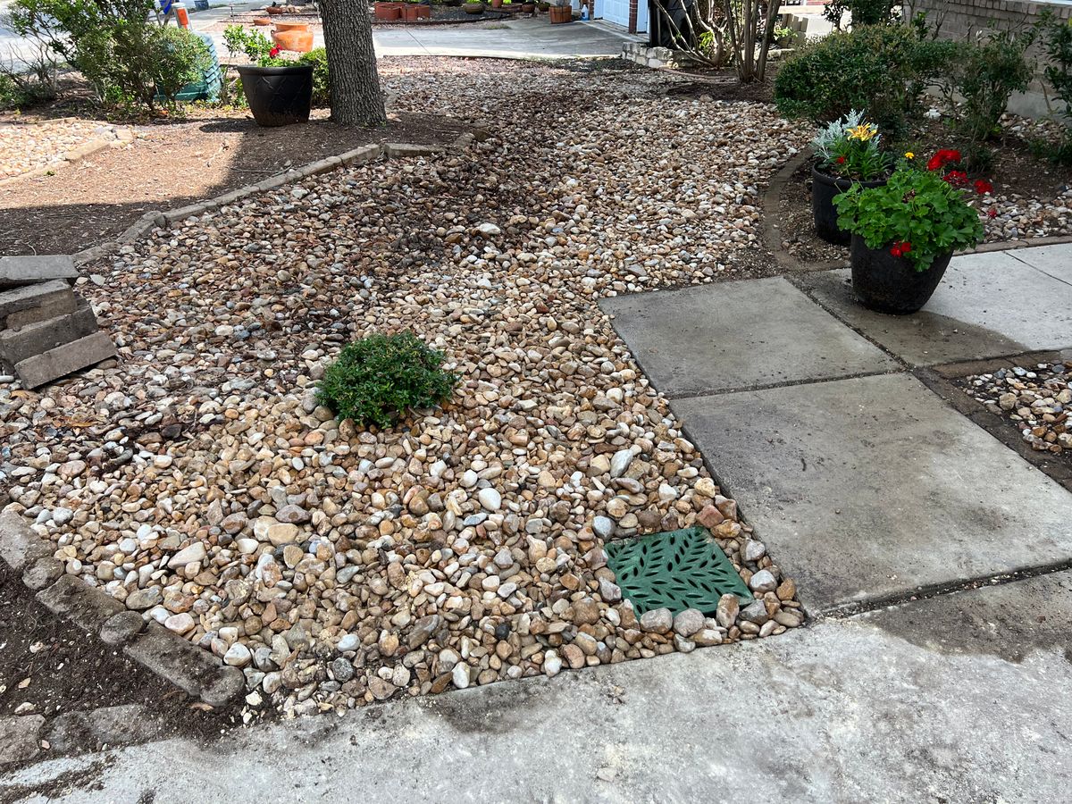 Mulch Installation for DR Landscape in San Antonio, TX