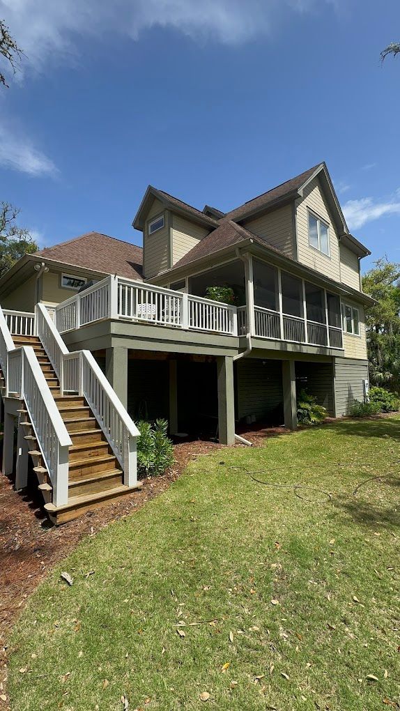 Deck & Patio Cleaning for Patriot Soft Wash LLC in Beaufort, SC