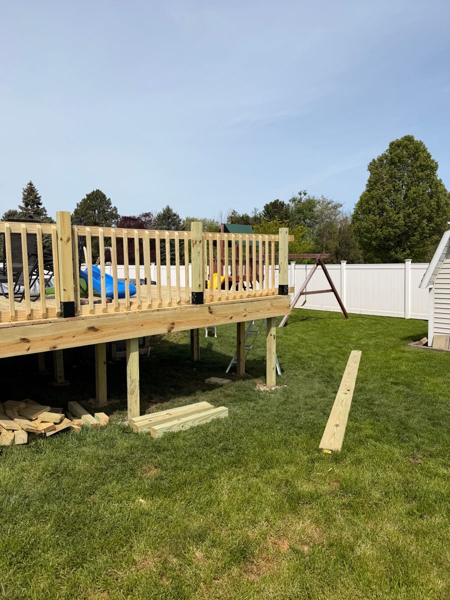 Deck & Patio Installation for Erie Builders & Construction in Sandusky, OH