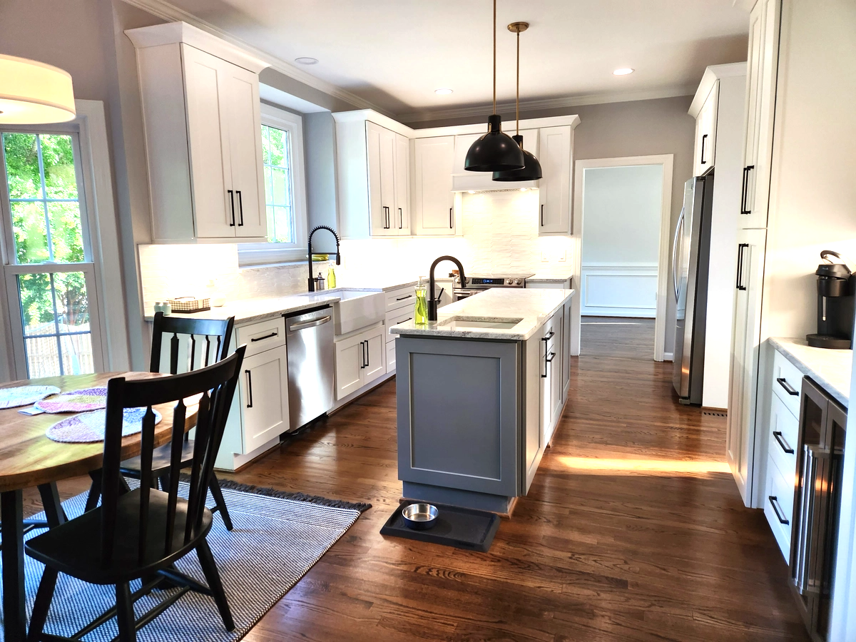Kitchen Renovation for Wind Rose Construction in Raleigh, NC