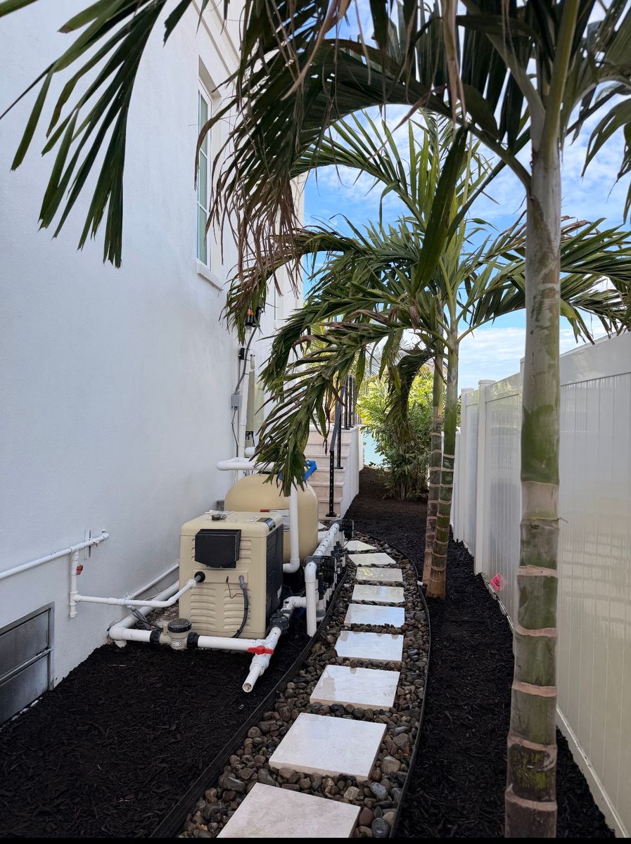 Landscape Design for Oceanfront Landscape in St. Petersburg, FL