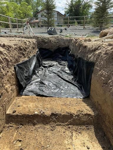 Trenching for West Creek Excavation in Montrose, CO