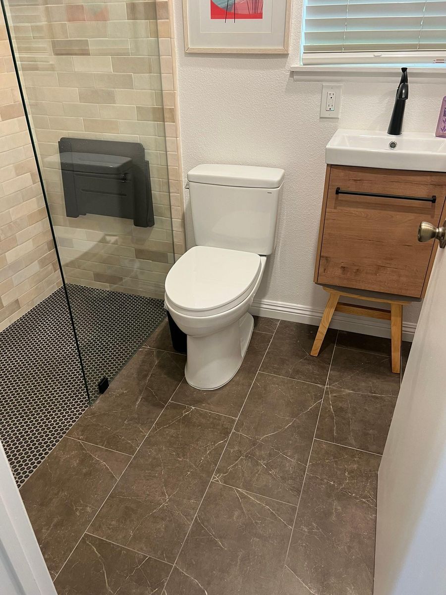 Bathroom Renovation for Dave Walter Flooring in Santa Clarita, CA