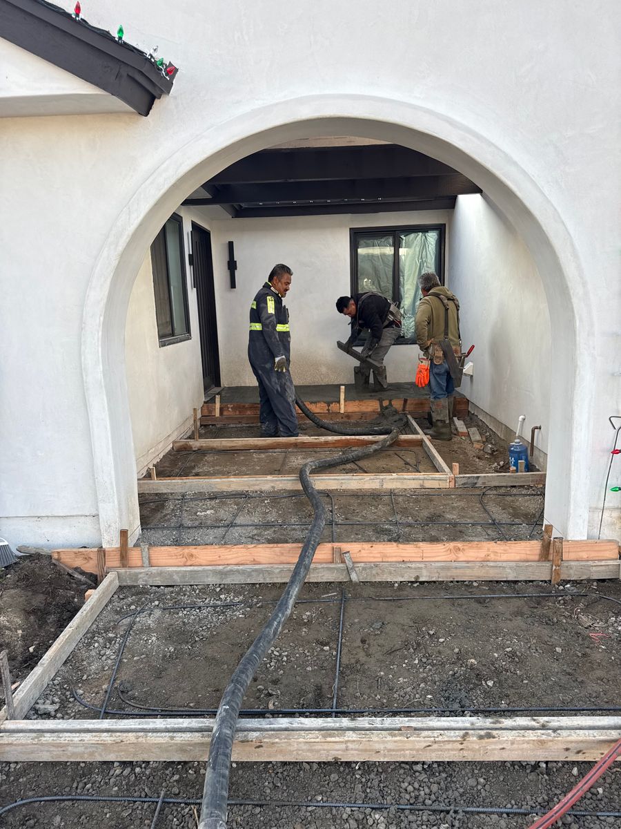 Concrete Sidewalk Installation for 4 Seasons Concrete Inc. in Gardena, CA