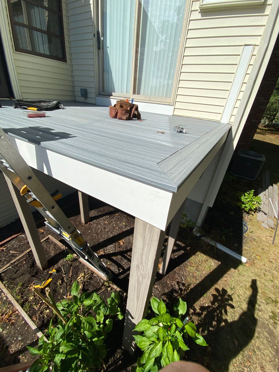 Deck & Patio Installation for Clark co. Construction in Attleboro, MA