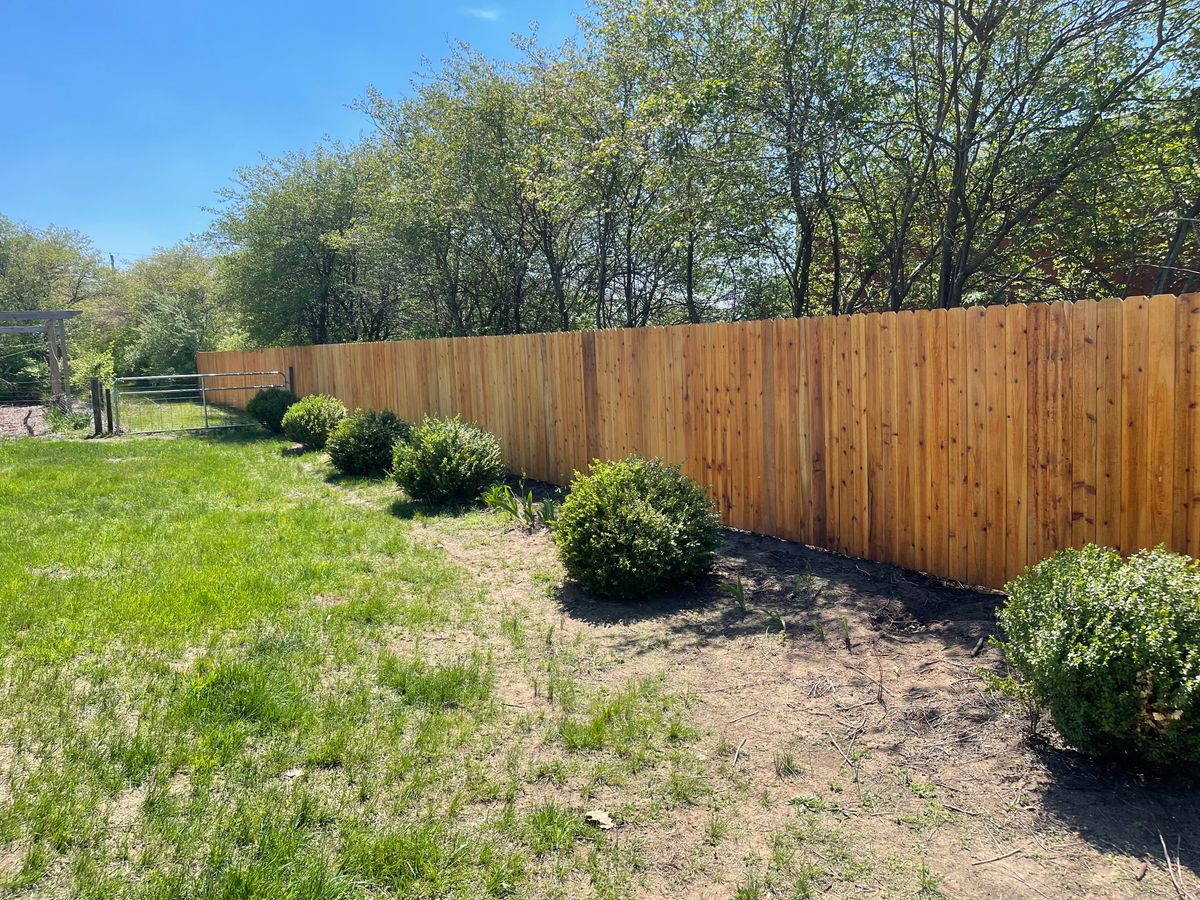 Deck & Fence Staining for Risner Construction in De Motte, IN