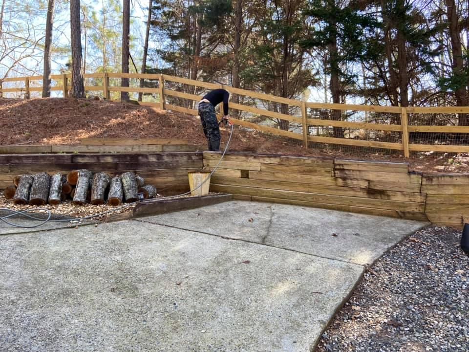 Fence Washing for H2Whoa Pressure Washing, Gutter Cleaning, Window Cleaning in Cumming, GA