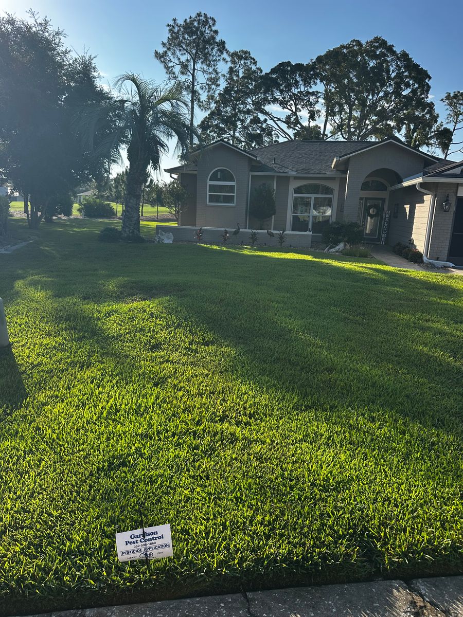 Lawn Spraying for Garrison Pest Control Inc in Hernando County, FL