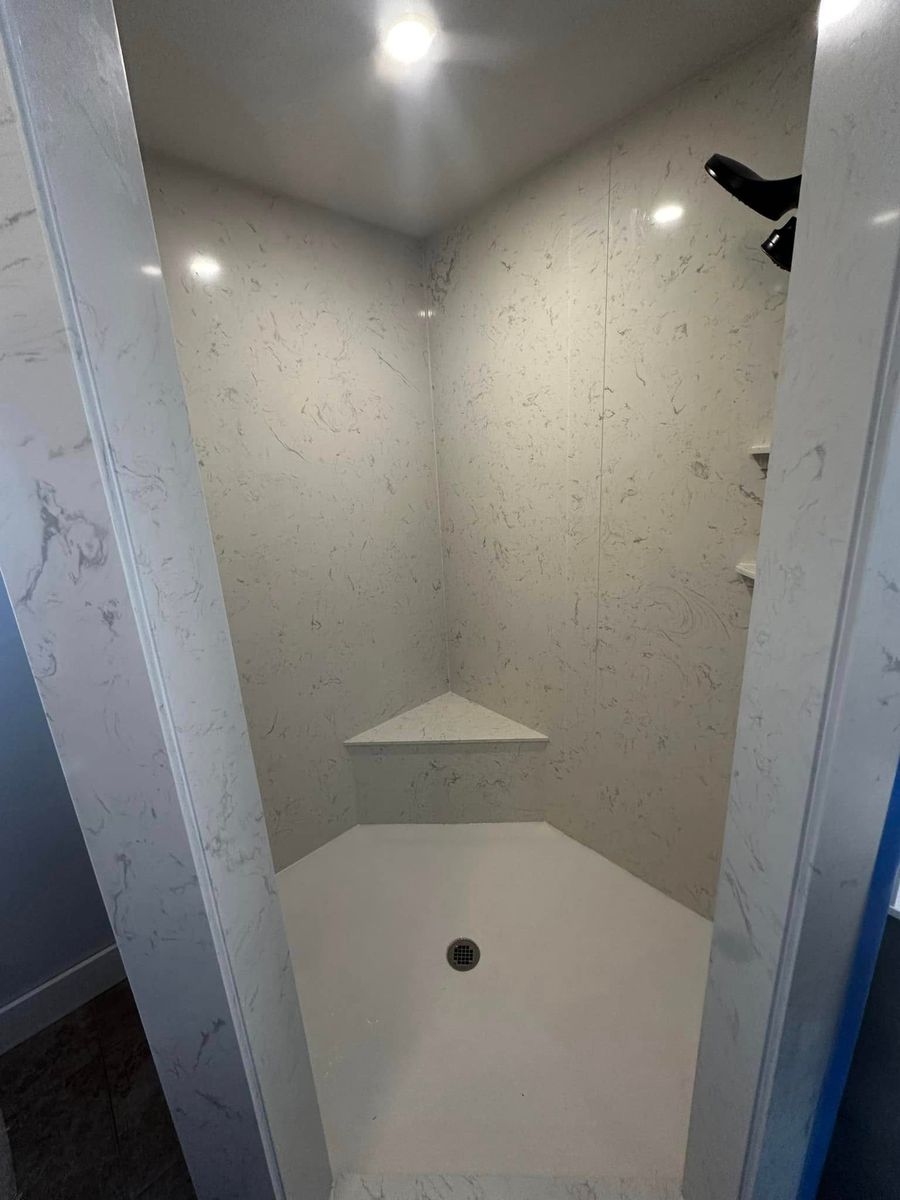 Shower for AKP Construction in Elwood, UT