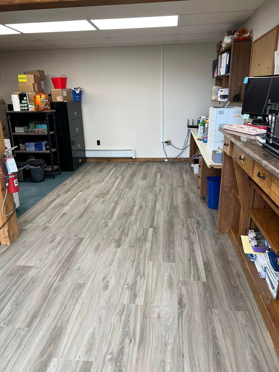Flooring for The Finish Group in Bangor, ME