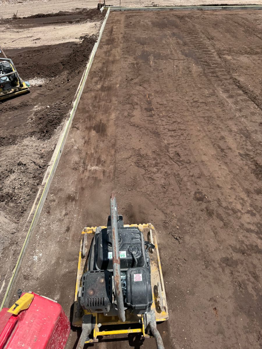 Concrete Slab Construction for Cameron Enterprises in Live Oak, FL