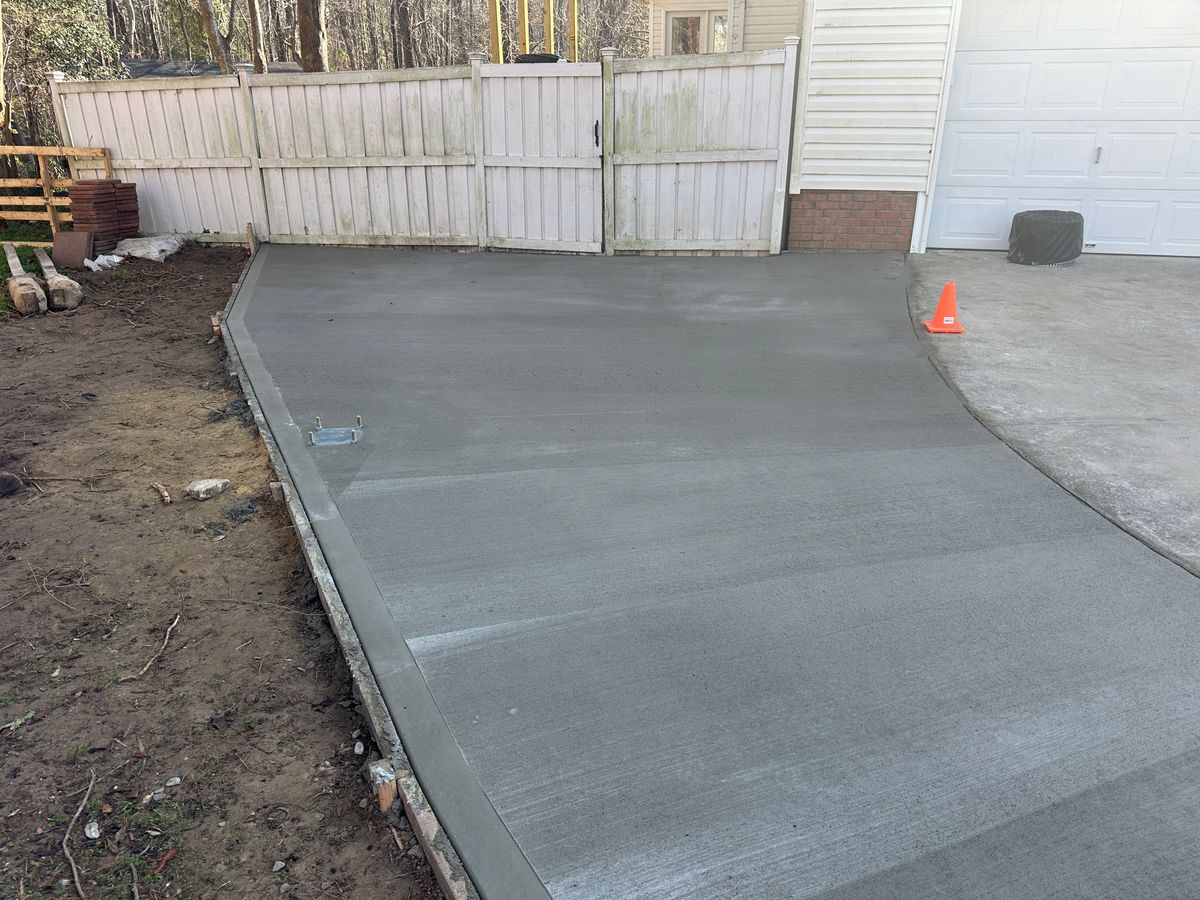 Concrete for Nature Tones Landscaping & Hardscaping in Hampstead, NC