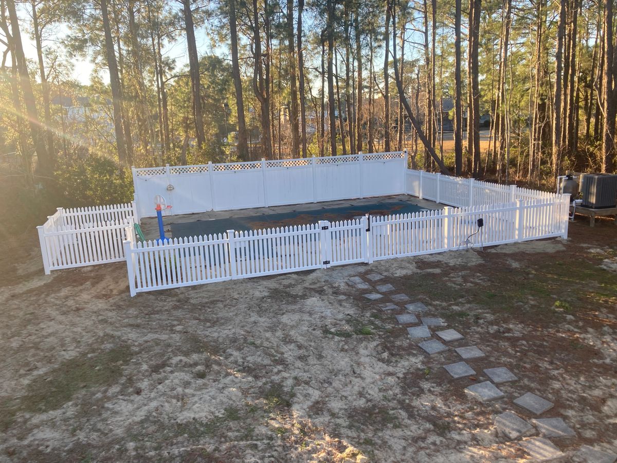 Vinyl Fencing for Sea Level Fence in Virginia Beach, VA