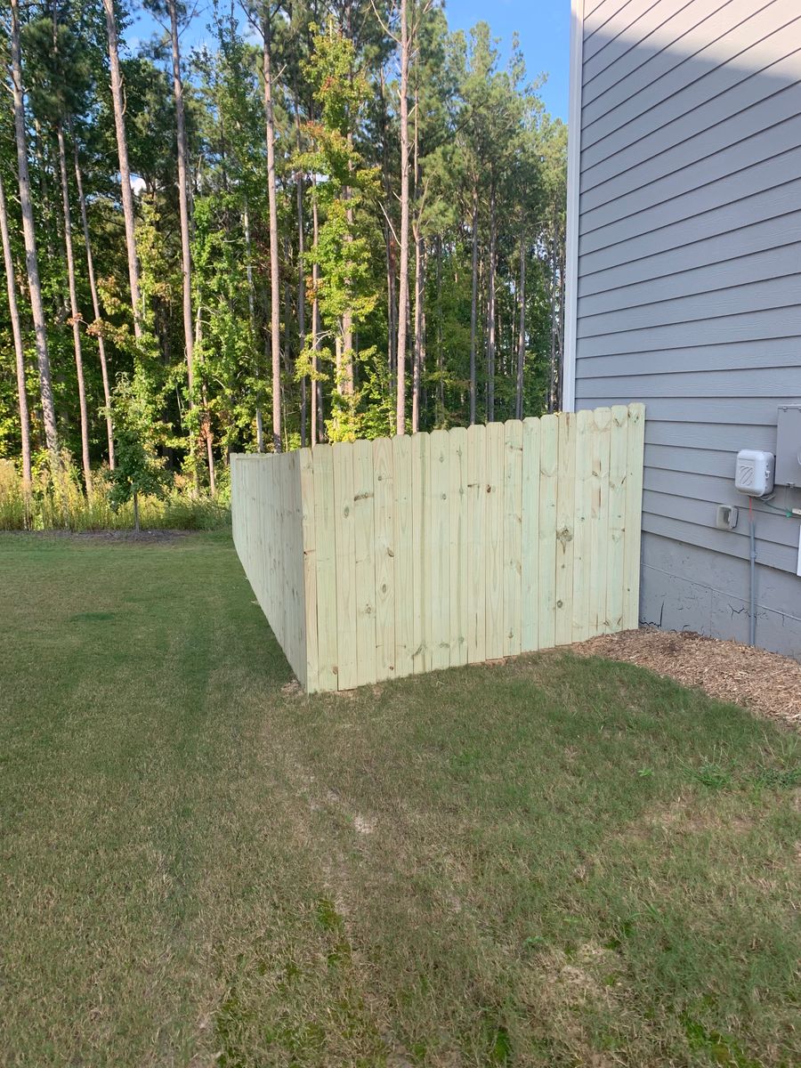 Wooden Fencing for Alpine Fence in Dahlonega, GA