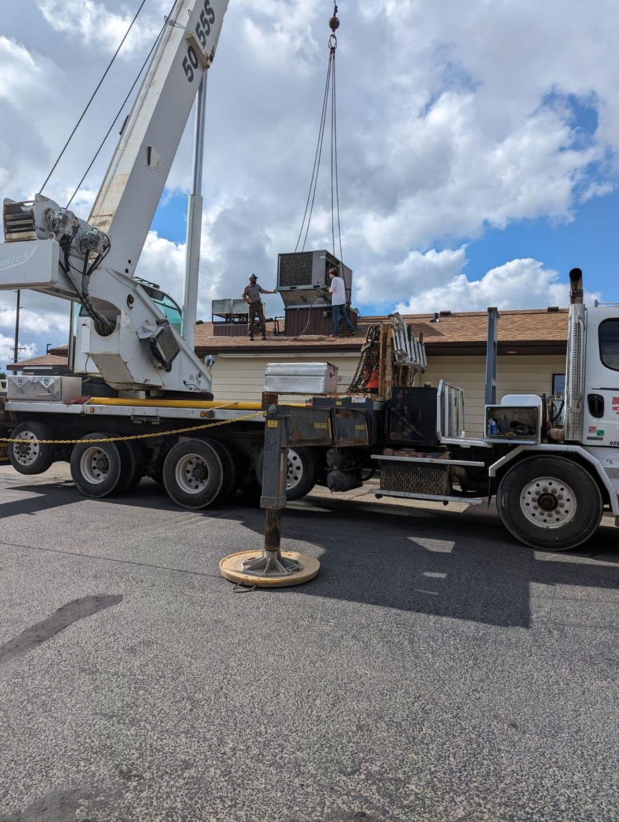 Installation of HVAC Systems for Just Chillin’ Refrigeration, LLC in Williston, ND