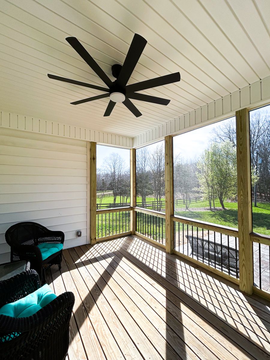 Decks, Porches, and Patios for Hartman Homes and Interiors in Lexington, NC