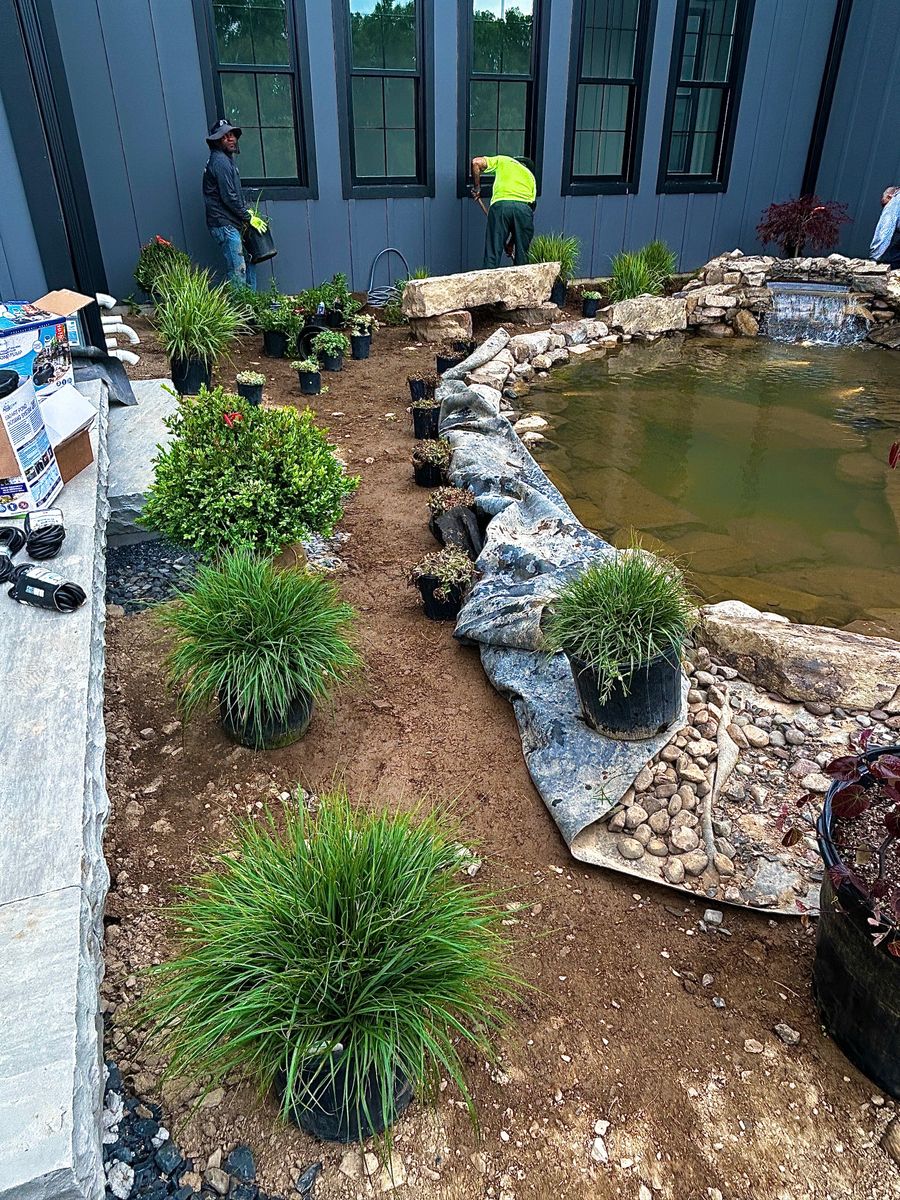 Planting & Pruning for Tony Monaco Landscaping Inc. in Orange County, NY