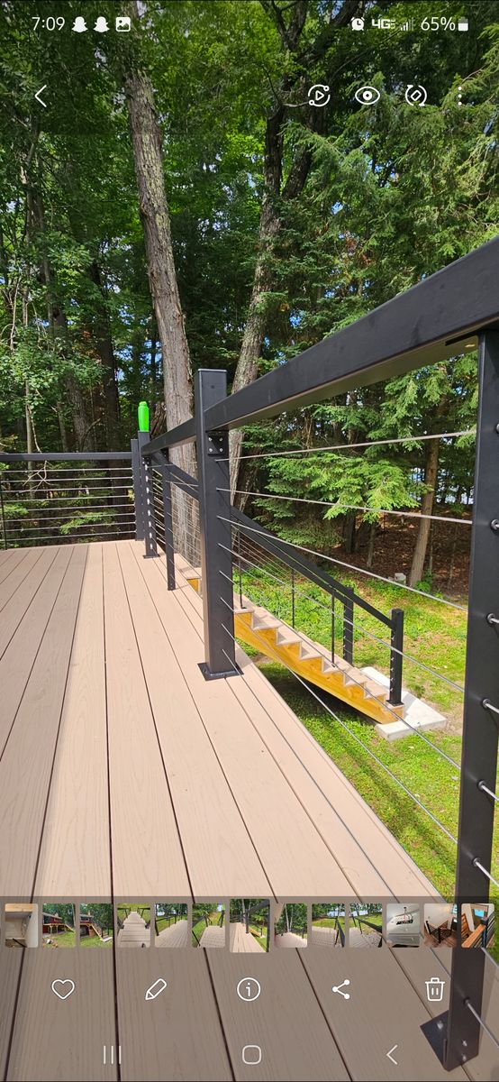 Exterior Railing for Timber Concepts  in Abrams, WI