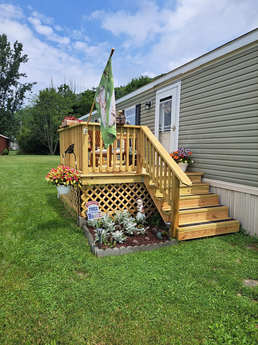 Deck & Patio Installation for Canadice Valley Construction LLC in Canadice, NY