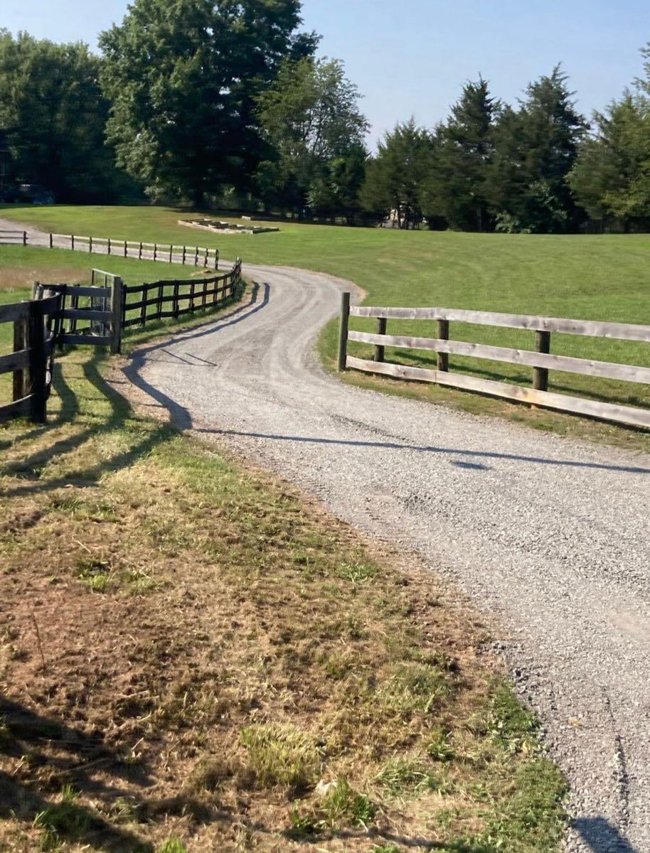 Driveway Regrading for 9999 Building and Renovation LLC in Warrenton, VA