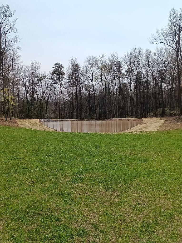 Ponds for Troyer's Excavation in Monterey, TN
