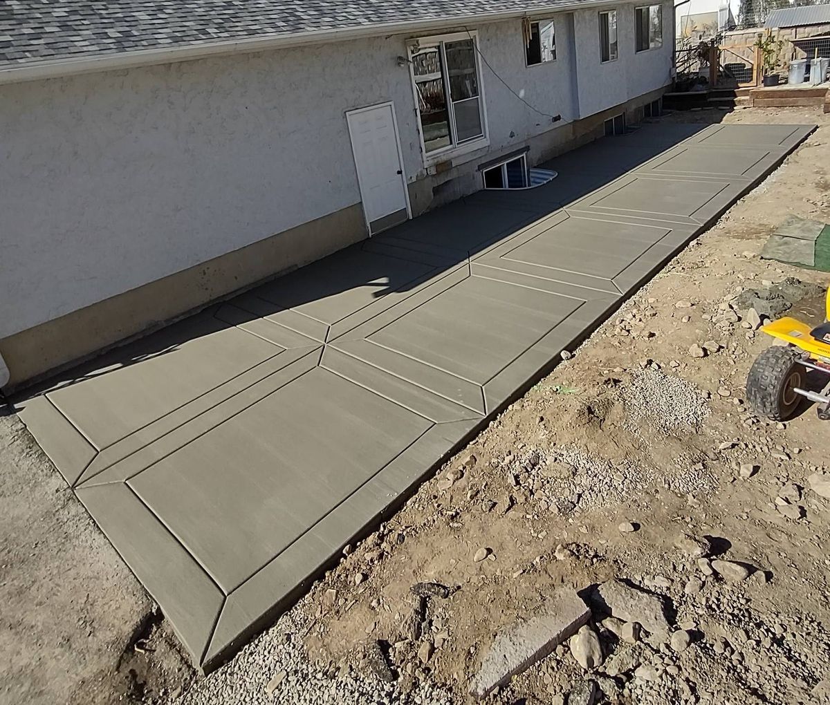 Patio Design & Installation for CTE Concrete in Kaysville, UT