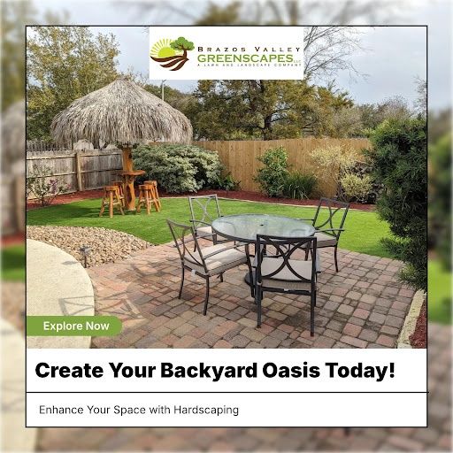 Landscape Design for Brazos Valley Greenscapes in College Station, TX