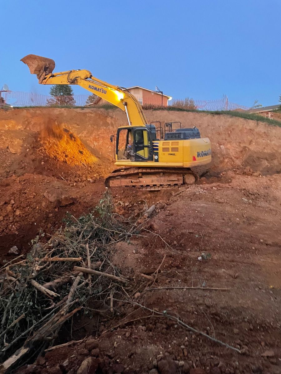 Land Clearing for All Phase Development in Johnson City, TN