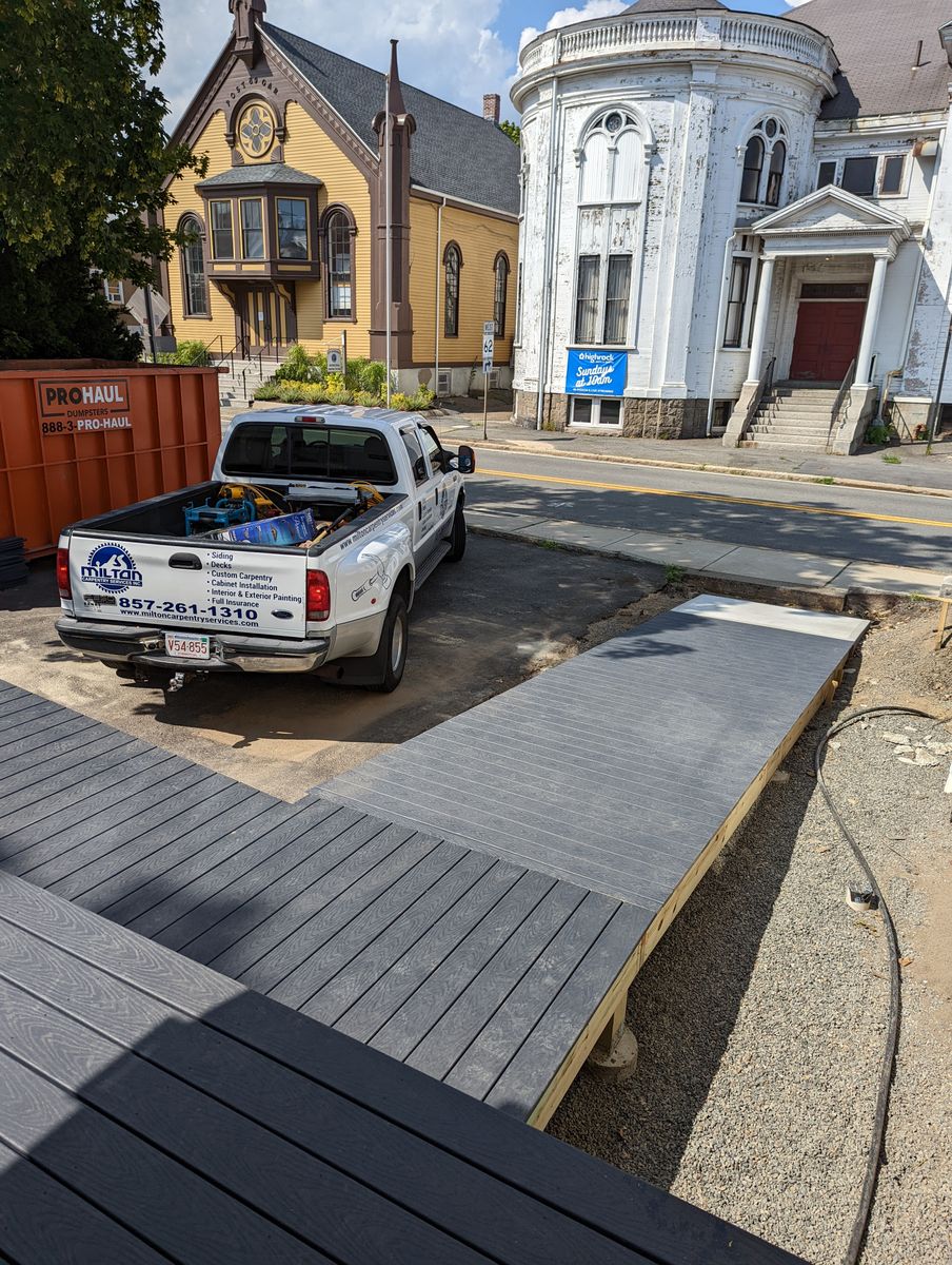 EXTERIOR CARPENTRY & DECKS (SELECT RENOVATIONS) for Milton Carpentry Services in Beverly, MA