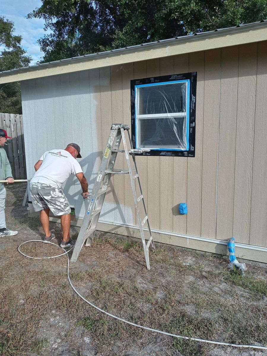 Exterior Painting for Pro-Splatter in Wilmington, NC