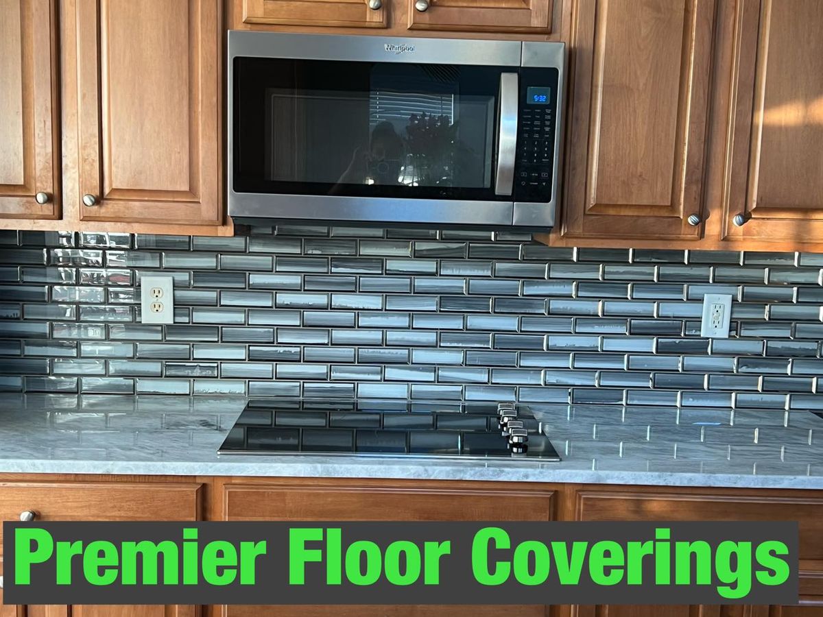 Kitchen Backsplash Tiling for Premier Floor Coverings in Myrtle Beach, SC