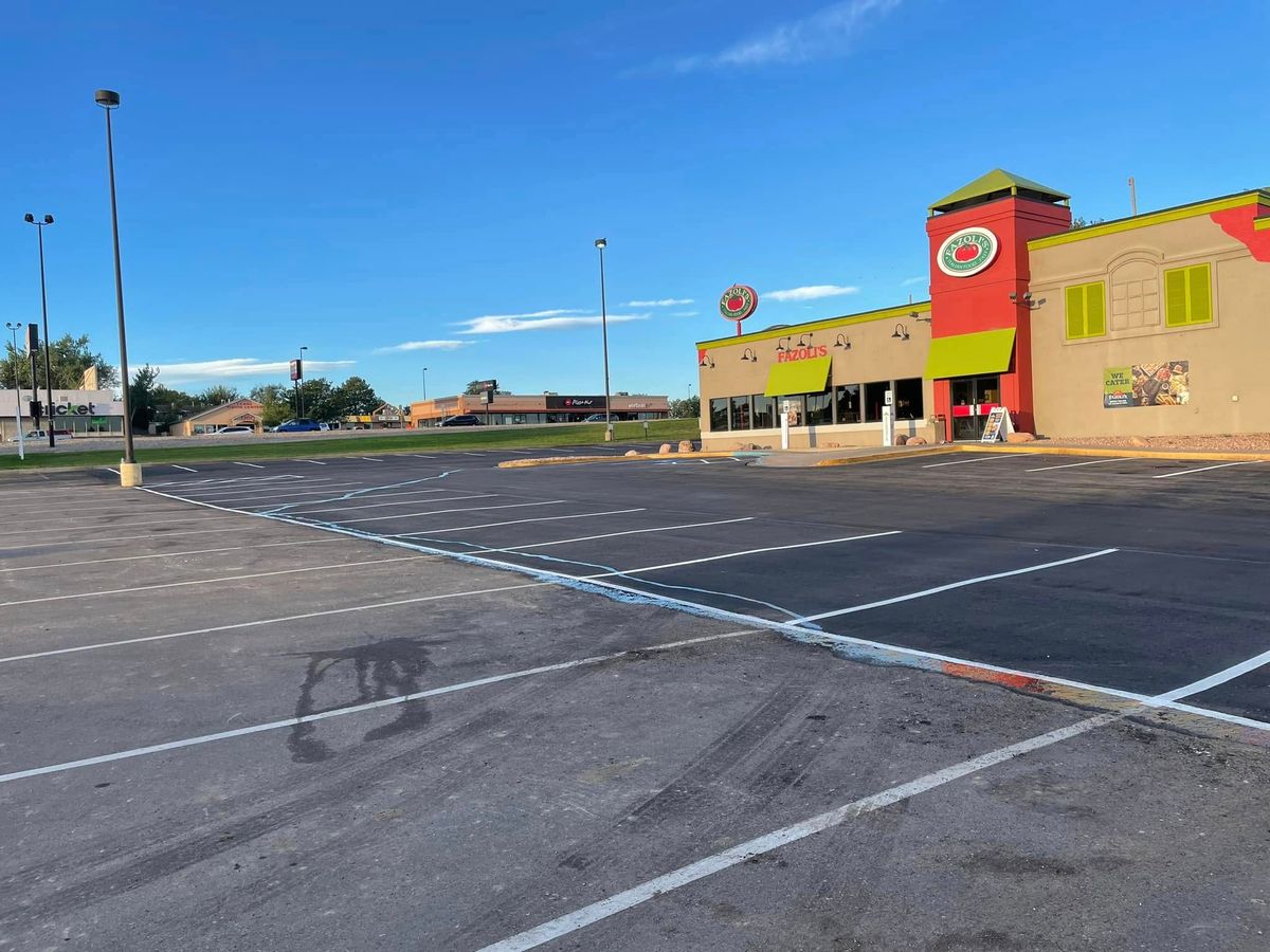 Asphalt Parking Lot Construction for Cornejo Materials and Asphalt in Pueblo, CO