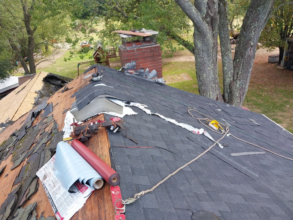 Roofing Installation for Lind Construction in East Kingston, NH