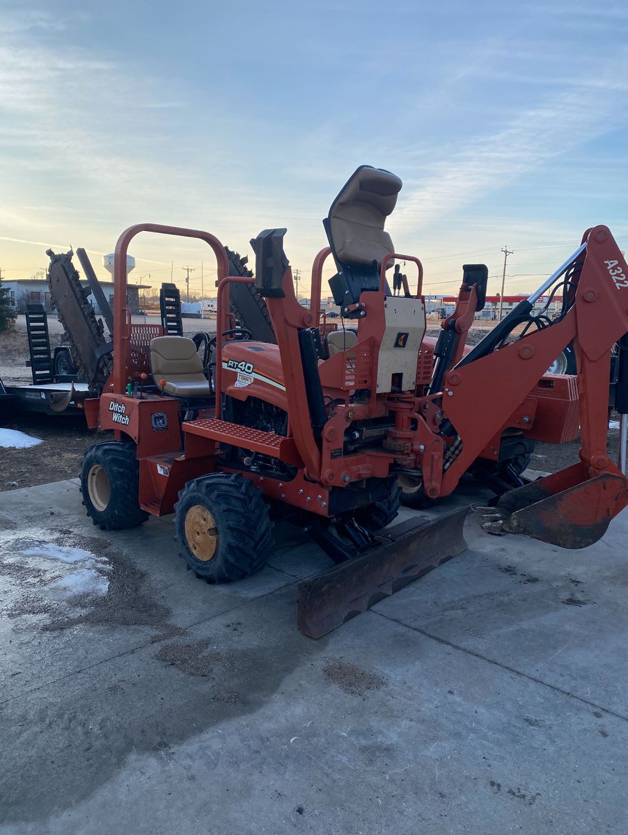 Trenching for Apex Electrical Solutions in Minot, ND