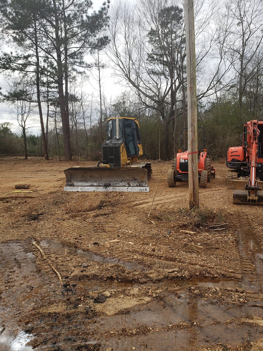 Land Clearing for All Purpose Construction in Crystal Springs, MS