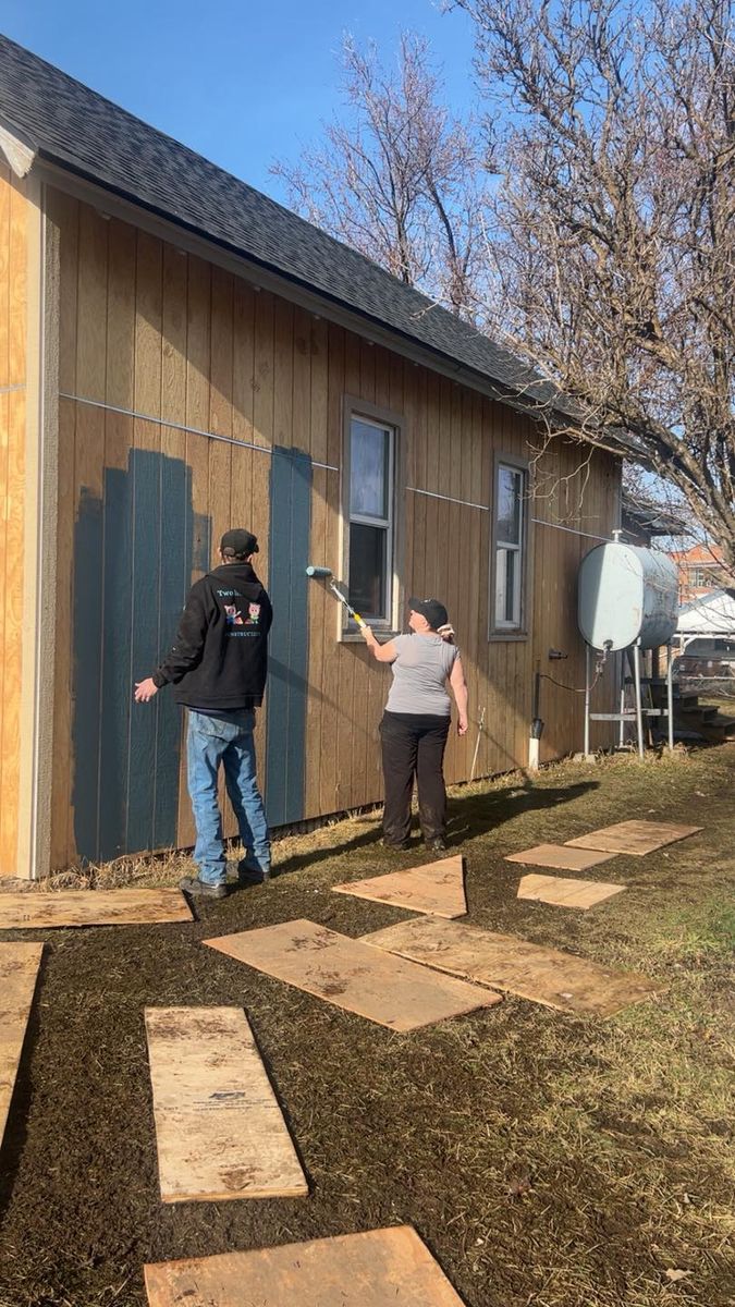 Painting Services for Two Little Pigs Construction in La Grande, OR