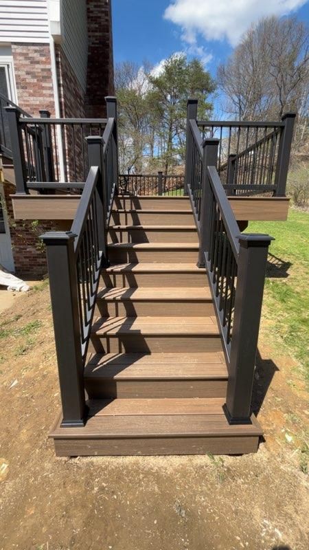 Deck & Patio Installation for Dahntahn Construction in Pittsburgh, PA