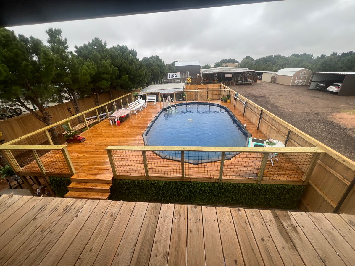 Fencing for Osuna Renovation Services in Lubbock, TX