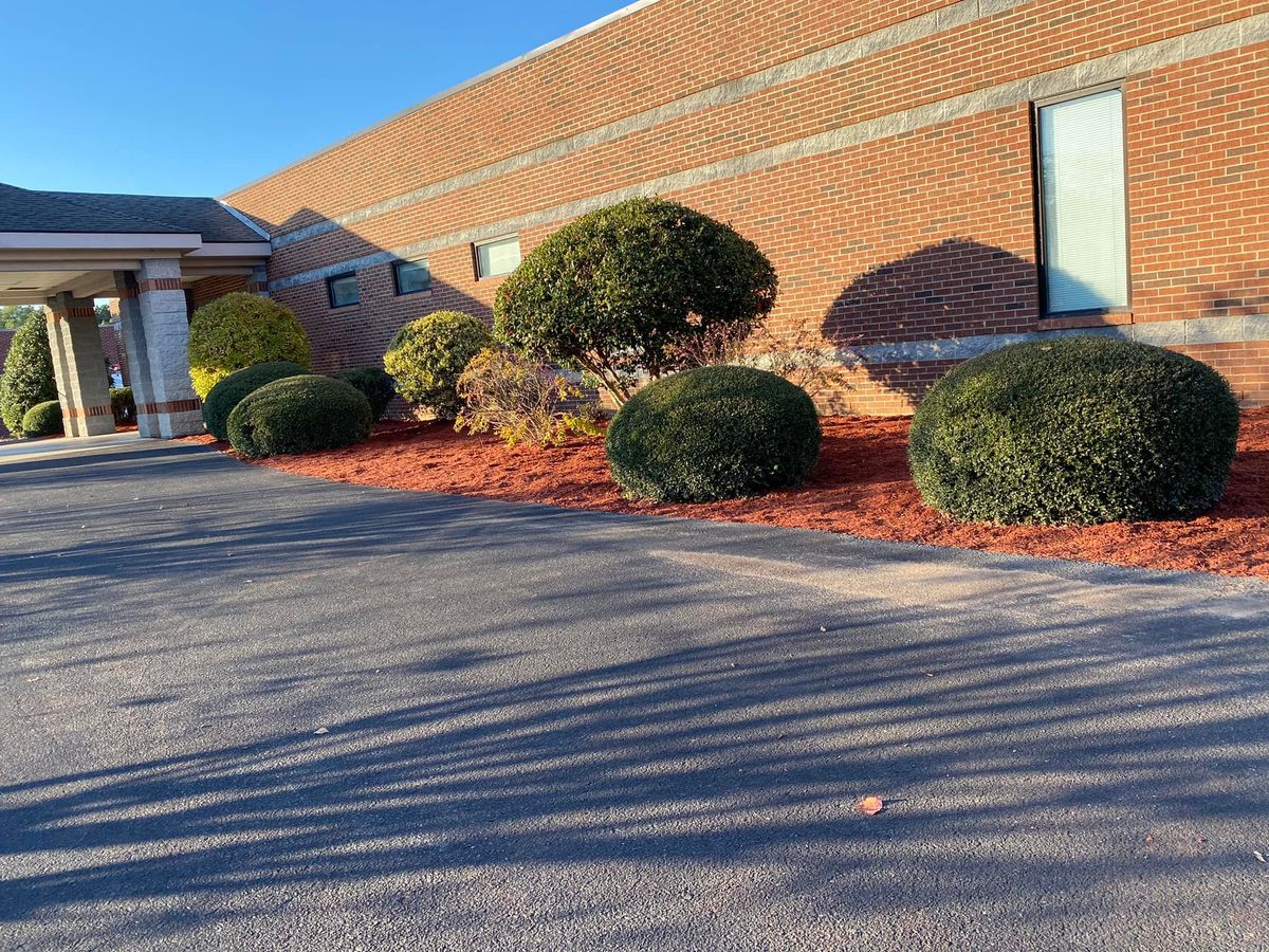 Mulch Installation for Cutting Edge Lawn Care in Fayetteville, NC