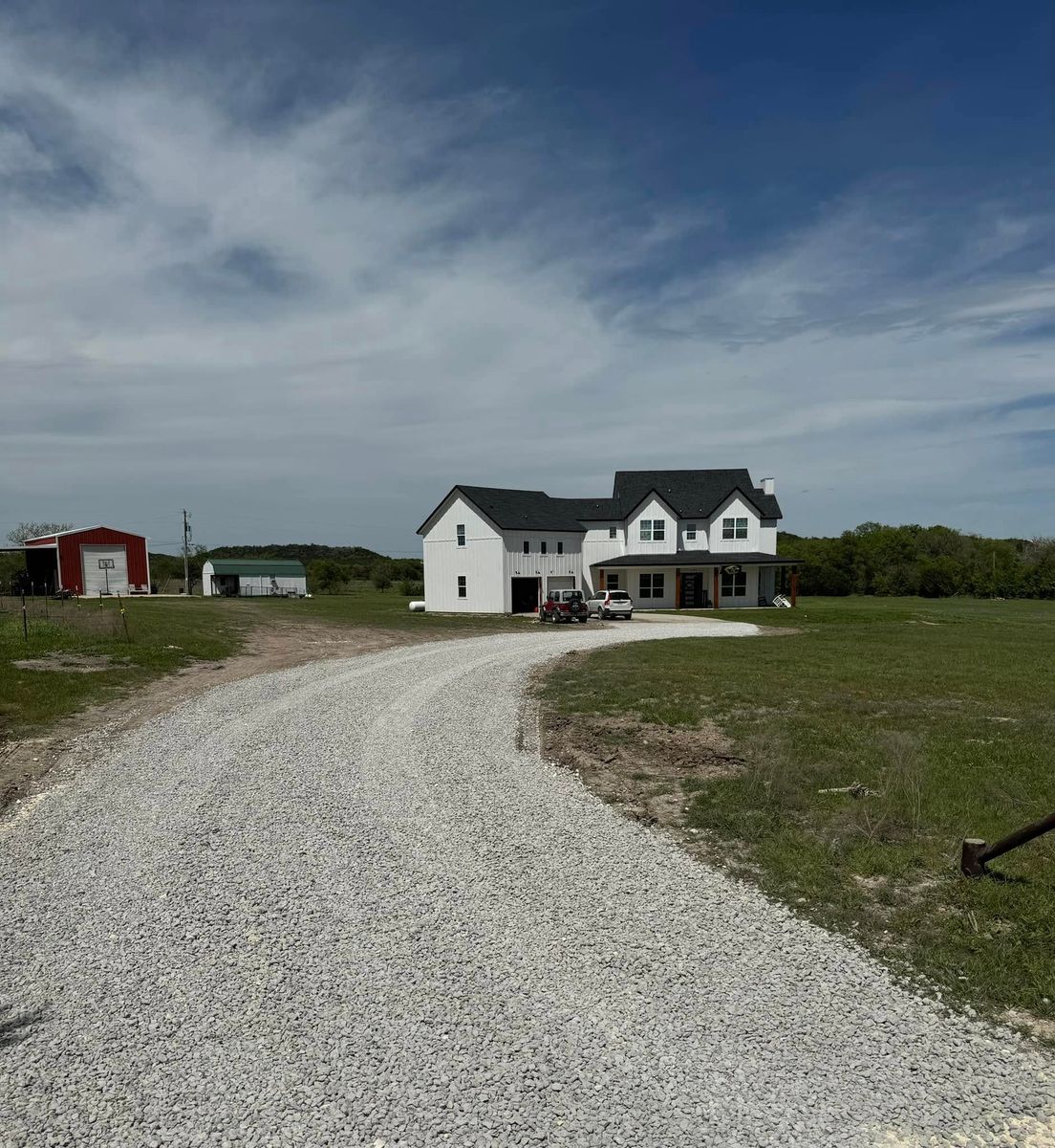 Site Grading for NTX Outdoors in Arlington, TX