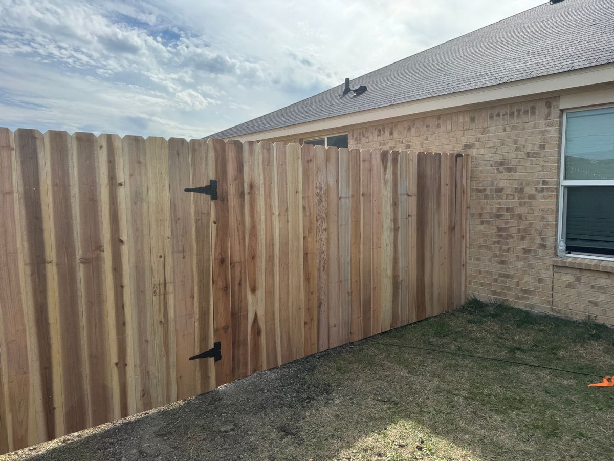 Fence Installation for FBR Welder & Construction in Gatesville, TX